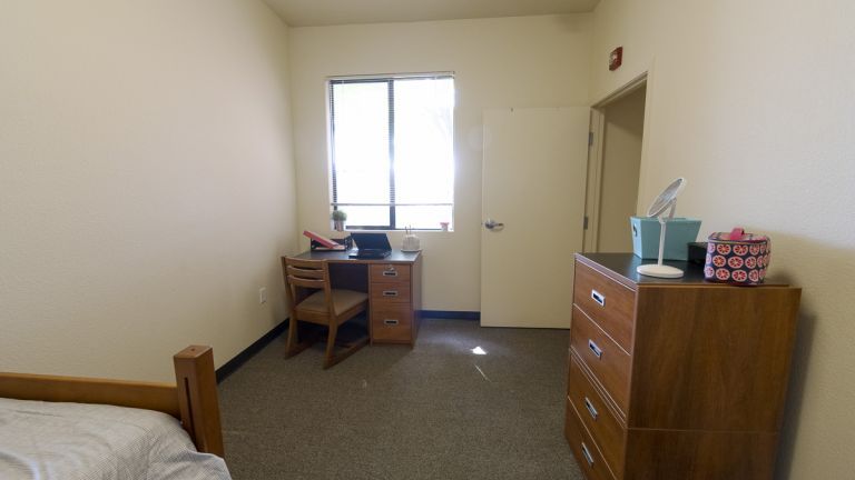 Chan Family Hall bedroom