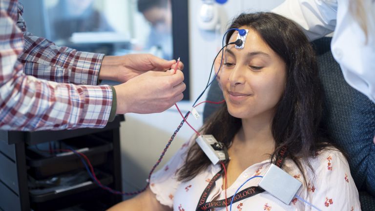 Audiology patient