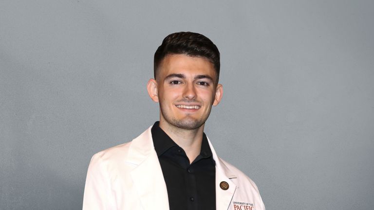 PharmD student Chance Glaves