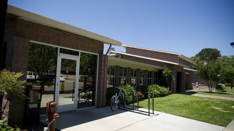 the facade of the University of the Pacific mail room 