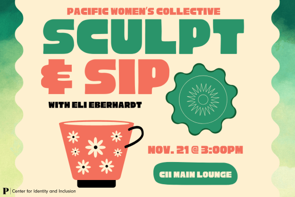 PWC: Sculpt and Sip November 21 at 3:00pm in CII Main Lounge