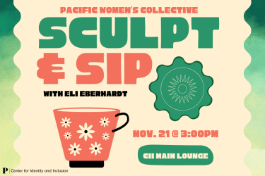 PWC: Sculpt and Sip November 21 at 3:00pm in CII Main Lounge