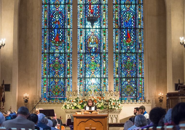 morris chapel interior