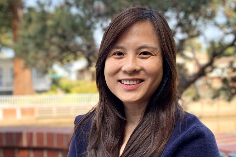 Pharmacy faculty member and alumna Yvonne Mai ’13, ’15, PharmD, MS, BCGP, BCACP