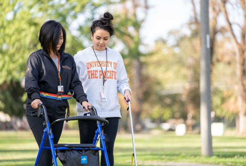 students in the occupational therapy program