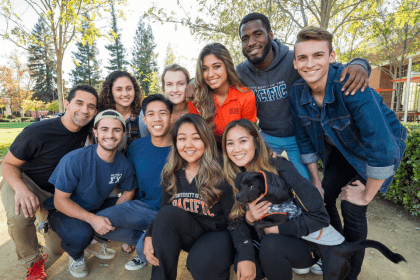 Pacific Students smiling