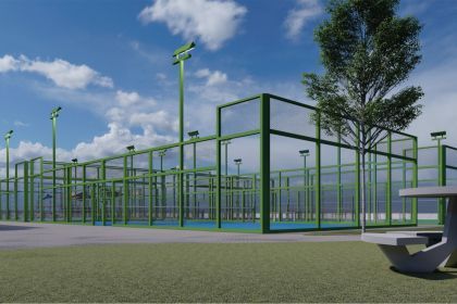 pickleball rendering