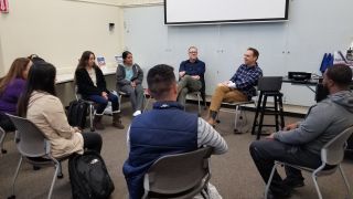 justin low teaching a class