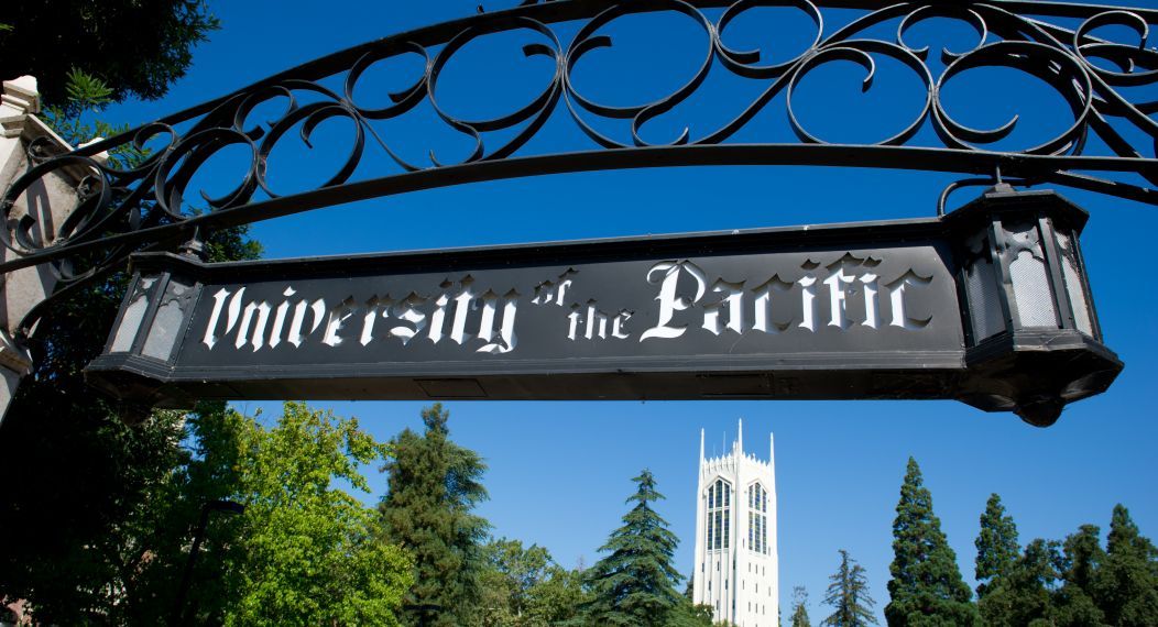 Entrance gate and Burns Tower