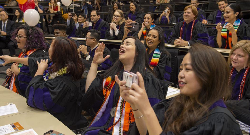 diverse students in the Lecture Hall