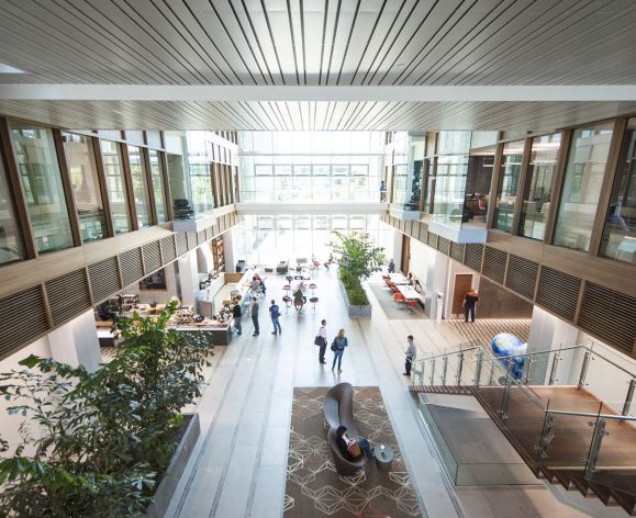  Genentech South San Francisco campus interior 