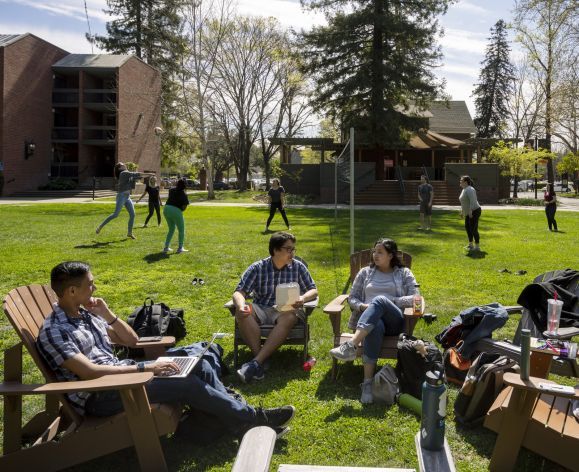 the quad at McGeorge