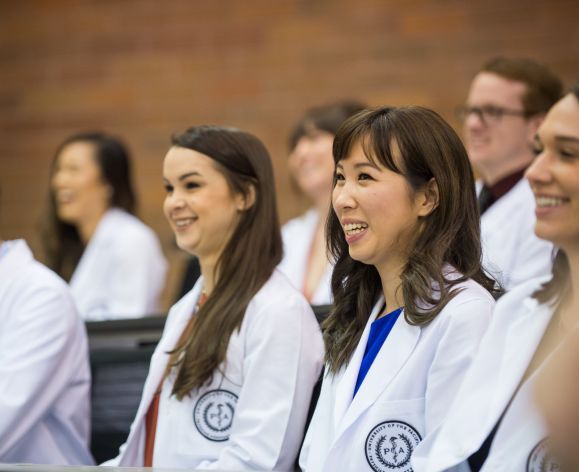 PA white coat ceremony students