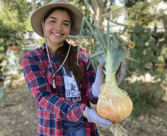 Garden Student Volunteer in Robb Garden