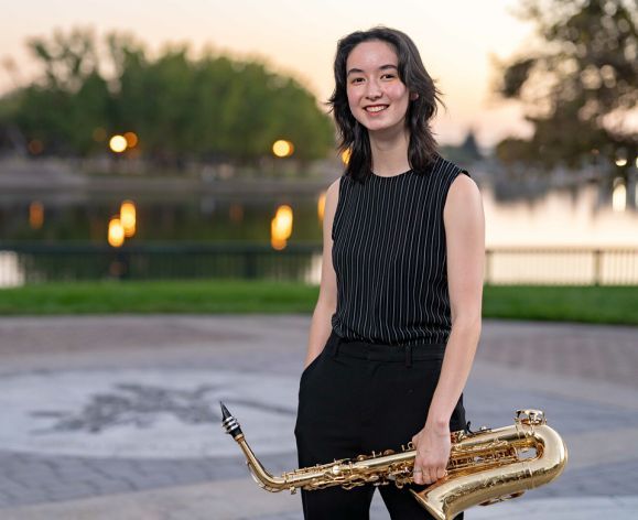 Jazz Ambassador, Aimee MacDonald, alto saxophone